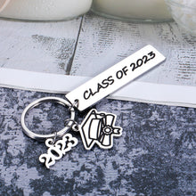 Load image into Gallery viewer, AMBREGRISSUN Class of 2023 Graduation Gifts Keychain for Him Her Men Senior 2023 Nurse College Middle Senior High School Student Gift from Teacher Masters Degree Graduation Gift for Teen Boys Girls
