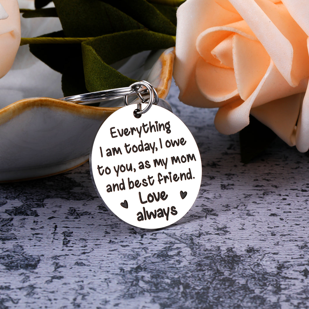 AMBREGRISSUN Mother’s Day Gifts Mom Gifts from Daughter Gifts for Mom Mothers Day Gifts Keychain Valentine’s Day Christmas Anniversary Birthday Gifts from Kids Baby Son for Mom Mommy I Love You Mom