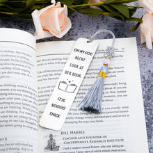 Load image into Gallery viewer, AMBREGRISSUN Funny Bookmark for Book Lovers Bookish Readers Gifts for Women Friends Sister Her Christmas Stocking Stuffers for Teens Girls Daughter Birthday Galentine&#39;s DayGraduation Gifts Becky
