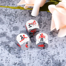 Load image into Gallery viewer, AMBREGRISSUN Anniversary for Him Her Valentines Day Date Night Gifts for Boyfriend Girlfriend Couples Novelty Dice 6th for Wife Husband Birthday Gifts for Women Men Wedding Gifts
