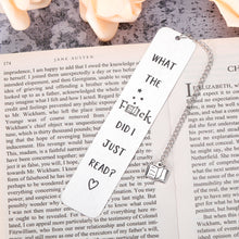 Load image into Gallery viewer, AMBREGRISSUN Funny Bookmark Gifts for Women Men Book Lover Christmas Stocking Stuffer for Teen Girls Boys Son Daughter Birthday Gifts for Bookish Nerd Bookworm Reading Friends Her Him Valentines Day
