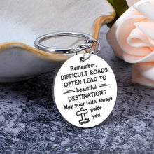 Load image into Gallery viewer, AMBREGRISSUN Confirmation Gifts for Teenage Boys Girls Teen Catholic Baptism Keychain for Son Daughter Christian Religious Gifts for Women Men Church Easter Day Christmas Stocking Stuffer Birthday
