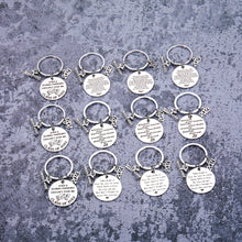 Load image into Gallery viewer, 12 Pcs 2023 Graduation Gifts keychain in bulk for Her Women Students College Senior High School Graduate from Teacher Farewell Goodbye Gifts for Friends Sisters Sorority Fraternity Association Members
