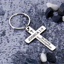 Load image into Gallery viewer, AMBREGRISSUN Confirmation Gifts Christian Gifts for Women Men Cross Keychain Bible Verse Religious Jewelry Baptism Easter Day Birthday Graduation Communion Christmas Stocking Stuffer for Kids Her Him
