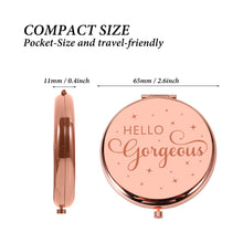 Load image into Gallery viewer, AMBREGRISSUN Graduation Gifts for Women Makeup Compact Mirror Gifts for Girls Sisters Daughter Friends Funny Birthday Valentine&#39;s Day Girlfriend Wife Female Pocket Mirror Christmas Stocking Stuffer
