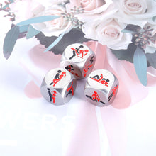 Load image into Gallery viewer, AMBREGRISSUN Anniversary for Him Her Valentines Day Date Night Gifts for Boyfriend Girlfriend Couples Novelty Dice 6th for Wife Husband Birthday Gifts for Women Men Wedding Gifts
