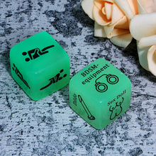 Load image into Gallery viewer, AMBREGRISSUN Gifts for Her Him Couples Game Gifts Valentines Day Christmas Stocking Stuffers Naughty Couples Toys Glow in The Dark Dice for Women Men Wife Husband Boyfriend Girlfriend Gay Lesbian
