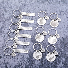 Load image into Gallery viewer, 12 Pcs Thank You Gifts Employee Appreciation Gifts for Coworkers Keychain in Bulk Christmas Valentines Day Anniversary Office Team Work Gifts for Social Worker Volunteer Teacher Co Workers Colleague
