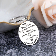 Load image into Gallery viewer, AMBREGRISSUN Class of 2024 Senior 2024 Graduation Gifts for Teen Girls Boys Inspirational Keychain for Grad High School College Students Gift for Adult Son Daughter Women Men Her Him Nurses Graduates
