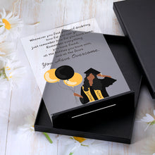 Load image into Gallery viewer, AMBREGRISSUN 2024 Graduation Gift for Black Women Black Girl Desk Sign Birthday Christmas Stocking Stuffers for Daughter Teen Girls High School College University Students Friends Sister Leaving Gift
