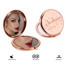 Load image into Gallery viewer, AMBREGRISSUN Graduation Gifts for Women Makeup Compact Mirror Gifts for Girls Sisters Daughter Friends Funny Birthday Valentine&#39;s Day Girlfriend Wife Female Pocket Mirror Christmas Stocking Stuffer
