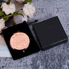 Load image into Gallery viewer, AMBREGRISSUN Graduation Gifts for Daughter Teen Girls Inspirational Makeup Compact Mirror for College University Middle High School Graduate from Mom Grandma Teacher for Niece Her Women Pocket Mirror
