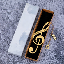 Load image into Gallery viewer, AMBREGRISSUN Graduation Gifts for Her Him Class of 2023 Inspirational Bookmark for Women Unique Music Gift for College University Student Teens Middle High Senior School Boyfriend Girlfriend Friend
