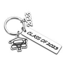 Load image into Gallery viewer, AMBREGRISSUN Class of 2023 Graduation Gifts Keychain for Him Her Men Senior 2023 Nurse College Middle Senior High School Student Gift from Teacher Masters Degree Graduation Gift for Teen Boys Girls
