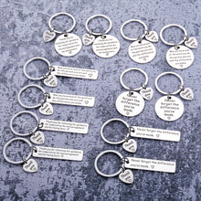 Load image into Gallery viewer, 12 Pcs Thank You Gifts Employee Appreciation Gifts for Coworkers Keychain in Bulk Christmas Valentines Day Anniversary Office Team Work Gifts for Social Worker Volunteer Teacher Co Workers Colleague
