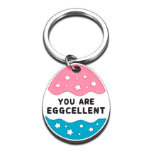 Load image into Gallery viewer, AMBREGRISSUN Inspirational Keychain for Teen Boys Girls Easter Eggs Gift for Kids Daughter Son Easter Basket Stuffers Birthday Christmas Stocking Stuffers Valentine&#39;s Day Graduation Gifts for Her Him
