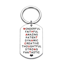 Load image into Gallery viewer, AMBREGRISSUN Funny Gifts for Women Men Best Friend Sisters Naughty Hidden Secret Word Keychain Christmas Stocking Stuffers Birthday Valentines Day Gifts for Her Him Boyfriend Colleague Amusing Gifts
