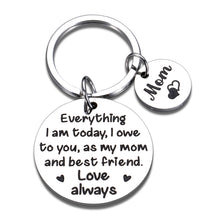 Load image into Gallery viewer, AMBREGRISSUN Mother’s Day Gifts Mom Gifts from Daughter Gifts for Mom Mothers Day Gifts Keychain Valentine’s Day Christmas Anniversary Birthday Gifts from Kids Baby Son for Mom Mommy I Love You Mom
