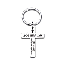 Load image into Gallery viewer, AMBREGRISSUN Confirmation Gifts Christian Gifts for Women Men Cross Keychain Bible Verse Religious Jewelry Baptism Easter Day Birthday Graduation Communion Christmas Stocking Stuffer for Kids Her Him
