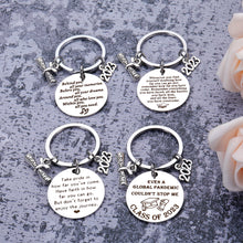 Load image into Gallery viewer, 12 Pcs 2023 Graduation Gifts keychain in bulk for Her Women Students College Senior High School Graduate from Teacher Farewell Goodbye Gifts for Friends Sisters Sorority Fraternity Association Members
