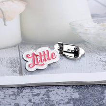 Load image into Gallery viewer, 2 Pcs Sorority Big Little Gifts Big Little Sorority Brooch Pin Gifts Thank You Appreciation Gifts for Big Alpha Phi Off to College gifts for Little Her Phi Mu Alpha Xi Delta Gifts Birthday Christmas
