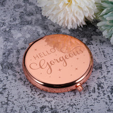 Load image into Gallery viewer, AMBREGRISSUN Graduation Gifts for Women Makeup Compact Mirror Gifts for Girls Sisters Daughter Friends Funny Birthday Valentine&#39;s Day Girlfriend Wife Female Pocket Mirror Christmas Stocking Stuffer
