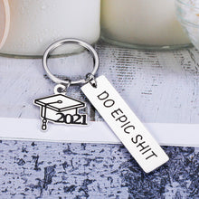 Load image into Gallery viewer, 2021 Graduation Gifts for Women Him 2021 Senior Keychain for Her Men Student Graduate Grad Idea for Son Daughter Teen from College High School Jewelry Present Gift for Boy Girl Grads
